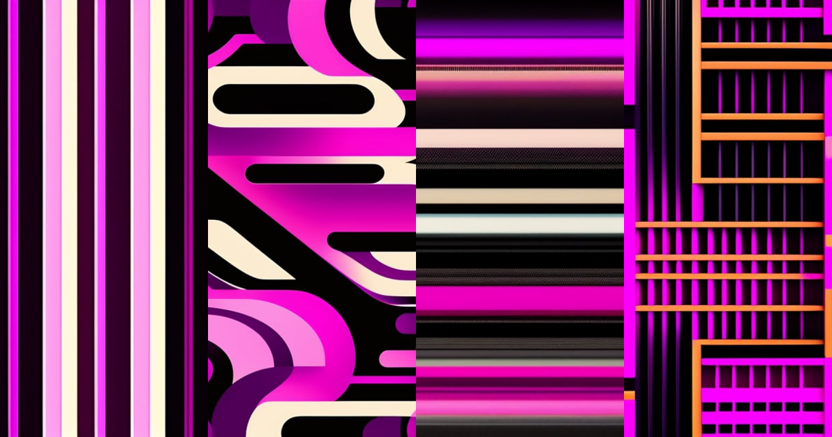 Lexica - Sparse dark pattern mostly black with a small amount of ...
