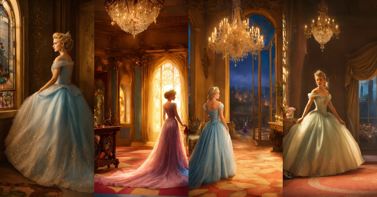 Lexica - As the clock neared midnight, Cinderella remembered her fairy ...