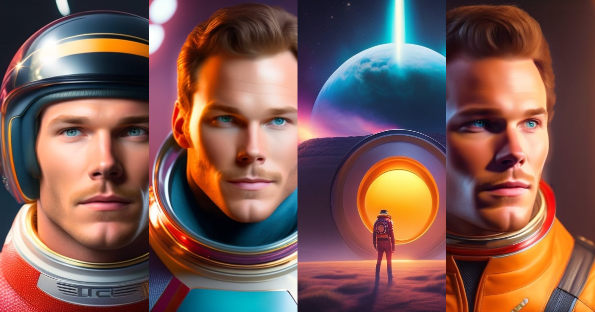 Lexica - Chris Pratt starring as David Bowman in the award winning ...