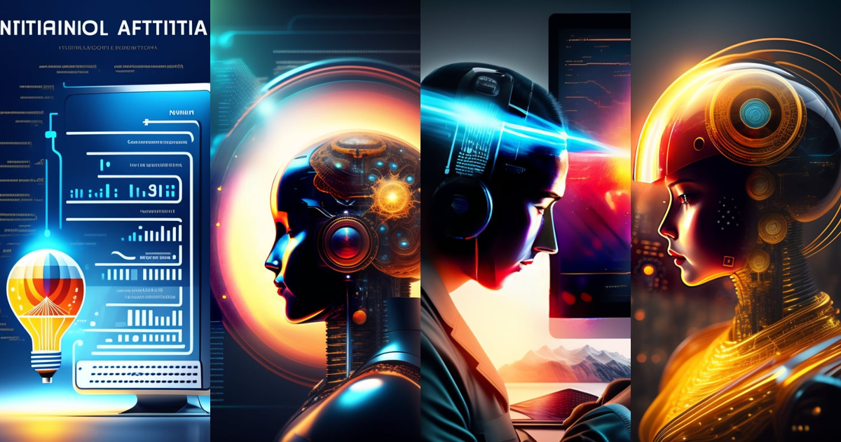 Lexica - Illustsration of artificial intelligence and information ...