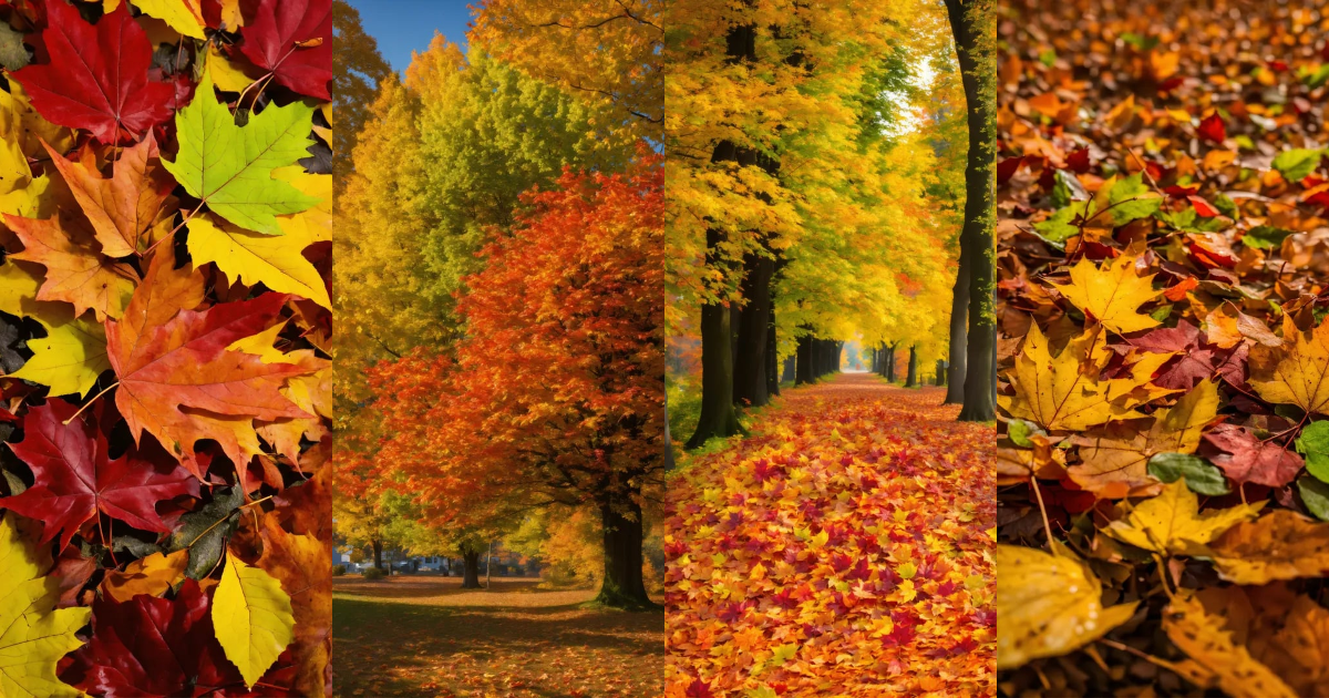 Lexica - Fall images, highly detailed, 8k, --chaos 60, colourfull ...