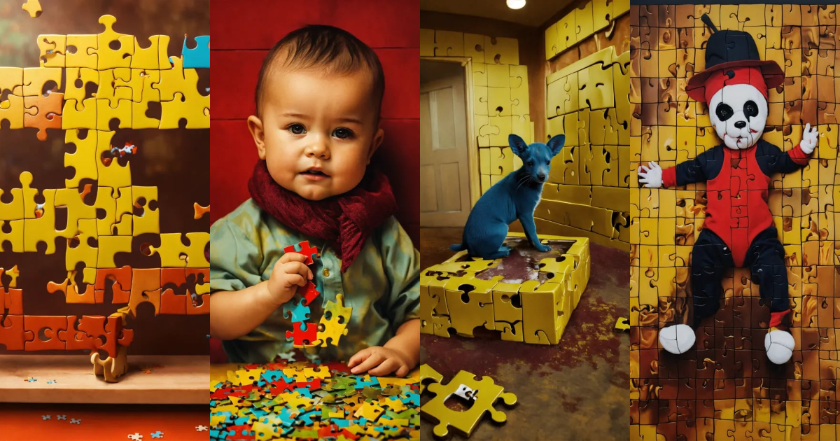 Lexica Jigsaw baby