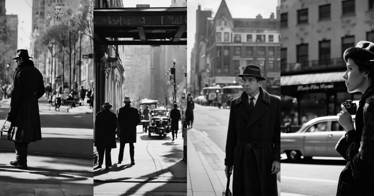 Lexica - Street photography in the style of vivian maier and rolleiflex ...