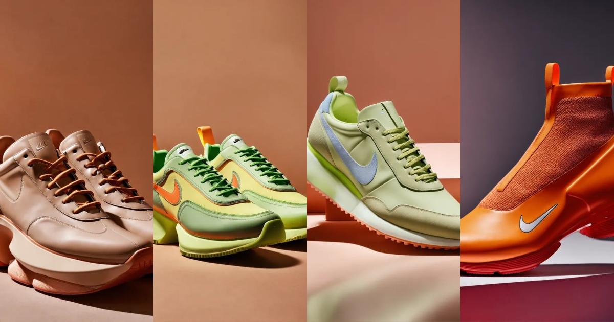 Lexica Act as fashion designer. Design the latest Nike shoe in