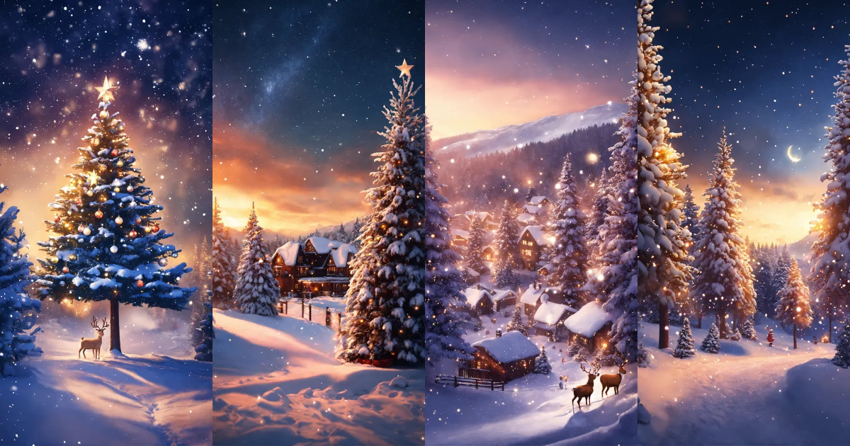 Unsual christmass trees