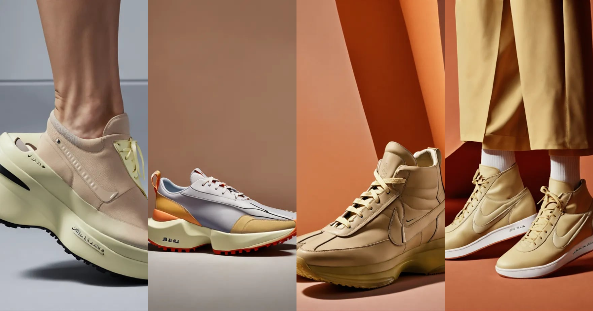 Lexica Act as fashion designer. Design the latest Nike shoe in