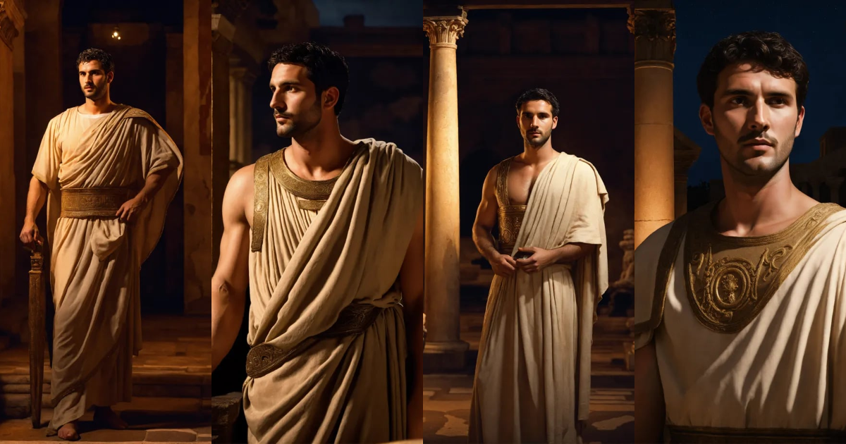 Lexica - Ancient rome, handsome and noble man, roman man, tall, wearing ...