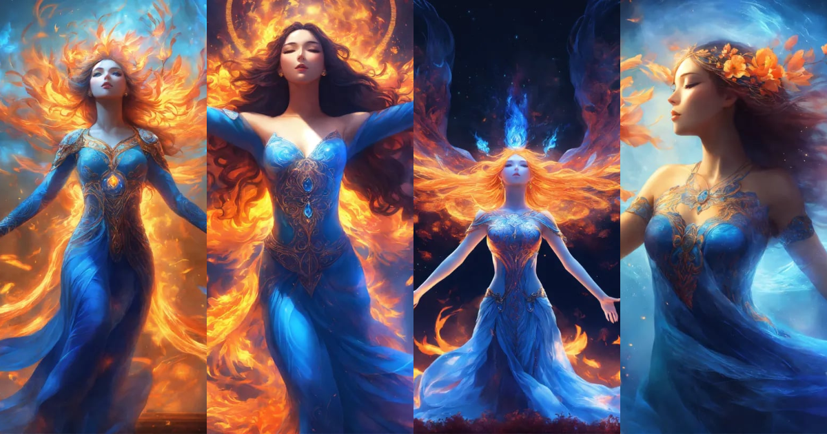 Lexica - Fantasy, mesmerizing design, ascending spirit woman, spirit ...