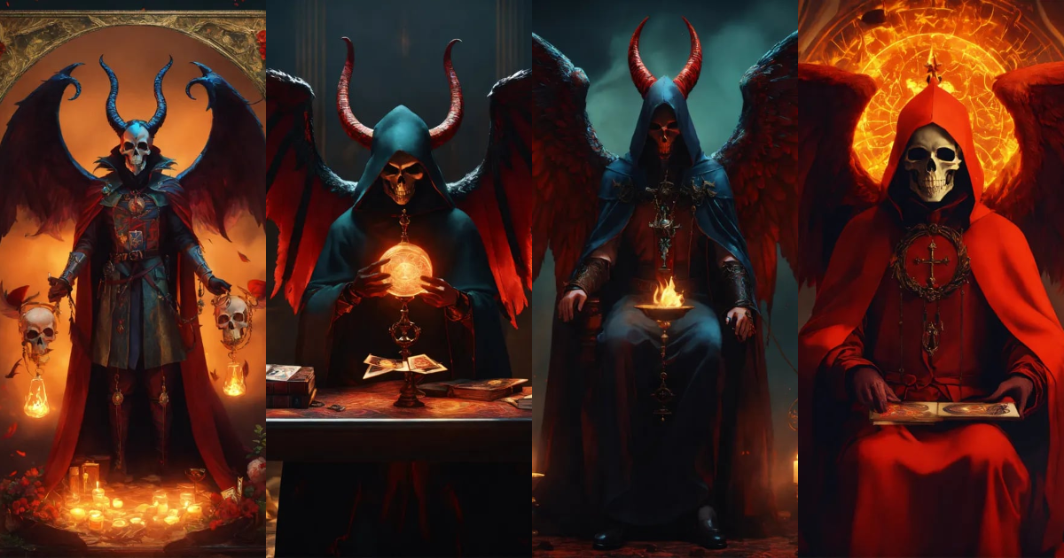 Lexica - Male mephistofeles, death, wings, arcane, devil, demon, fausto ...