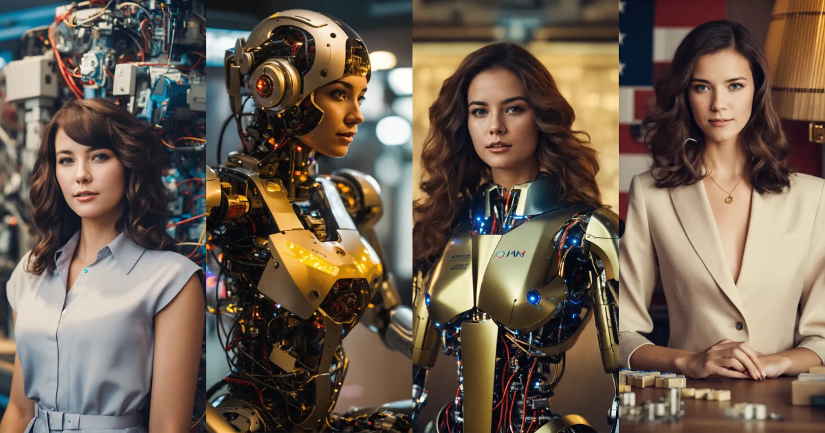 Lexica - An american women intelligent teaching you about AI