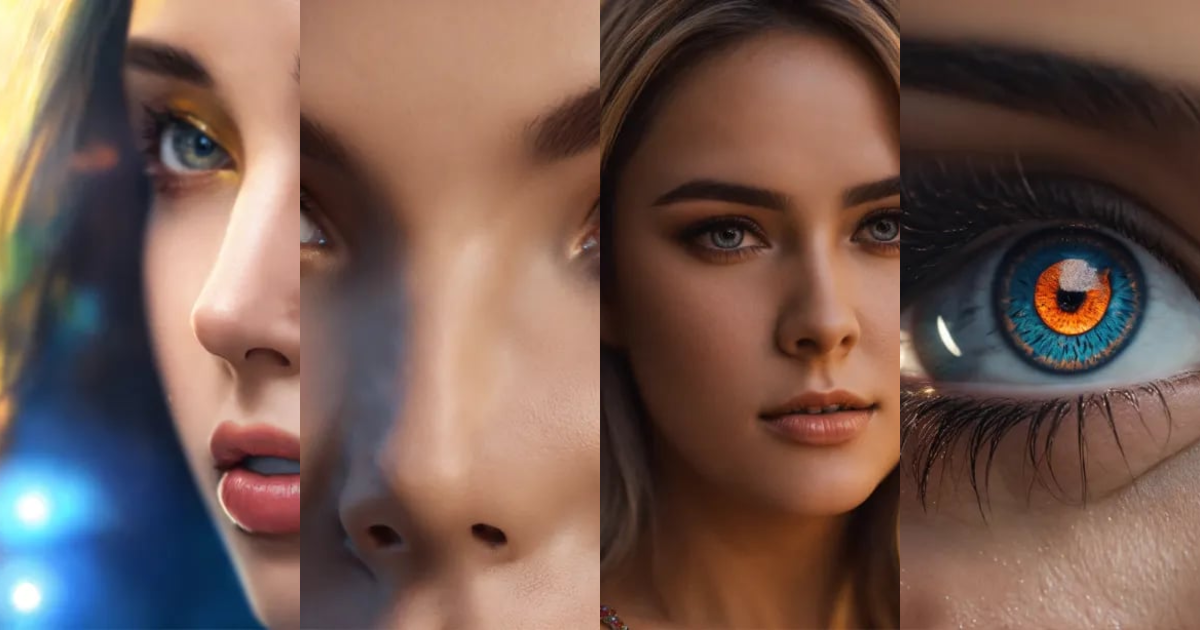 Lexica - A realistic beautiful woman with an light in her forehead that ...