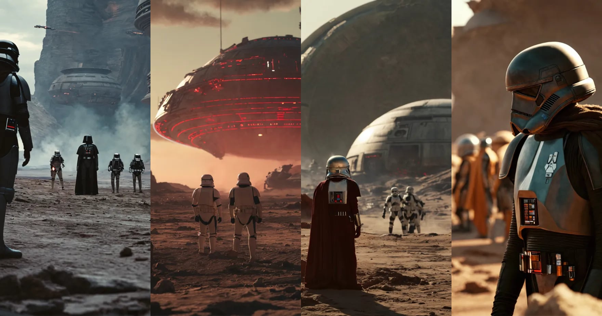 Lexica - Realistic Cinematic film still scenes of A galactic Empire ...