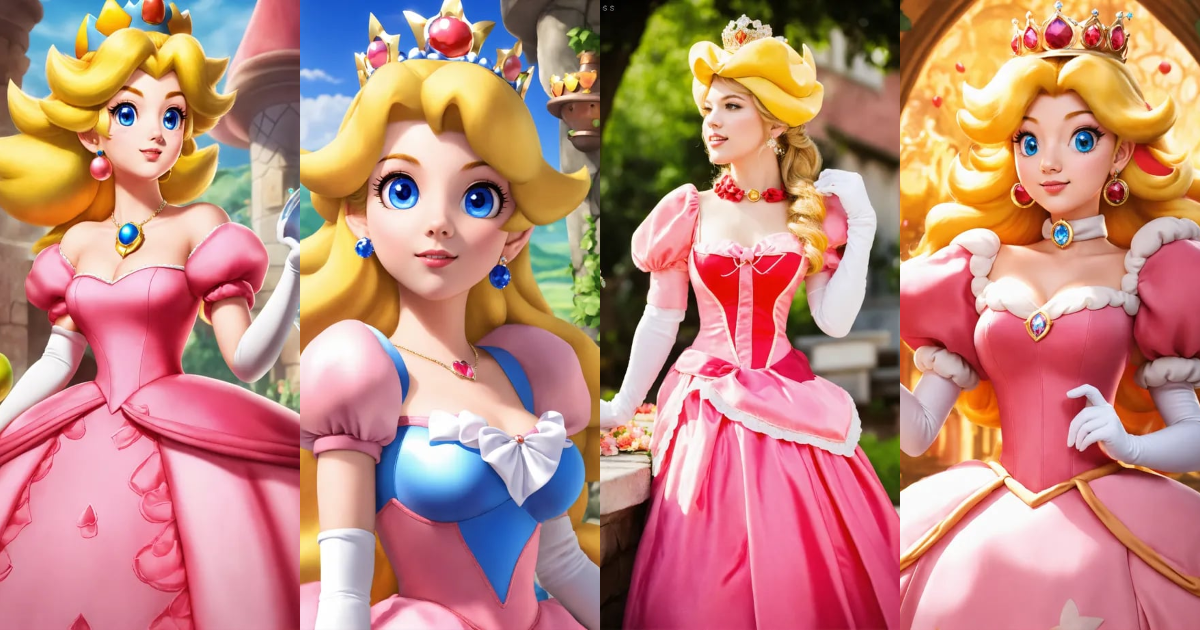 Lexica - Princess peach