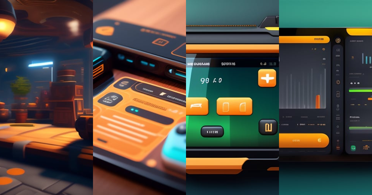Lexica - UI , interface, Props , Game Art