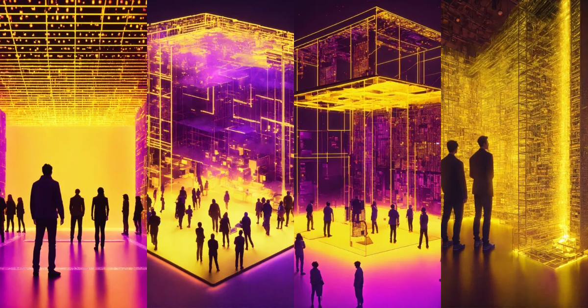 Lexica - Ultra realistic bright photo of a very high tech 3d software ...