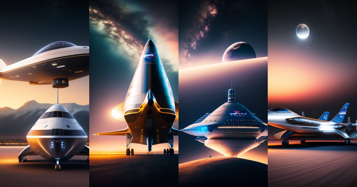 Lexica - 50mm Photograph of nasa starship designed by mercedes, silver ...