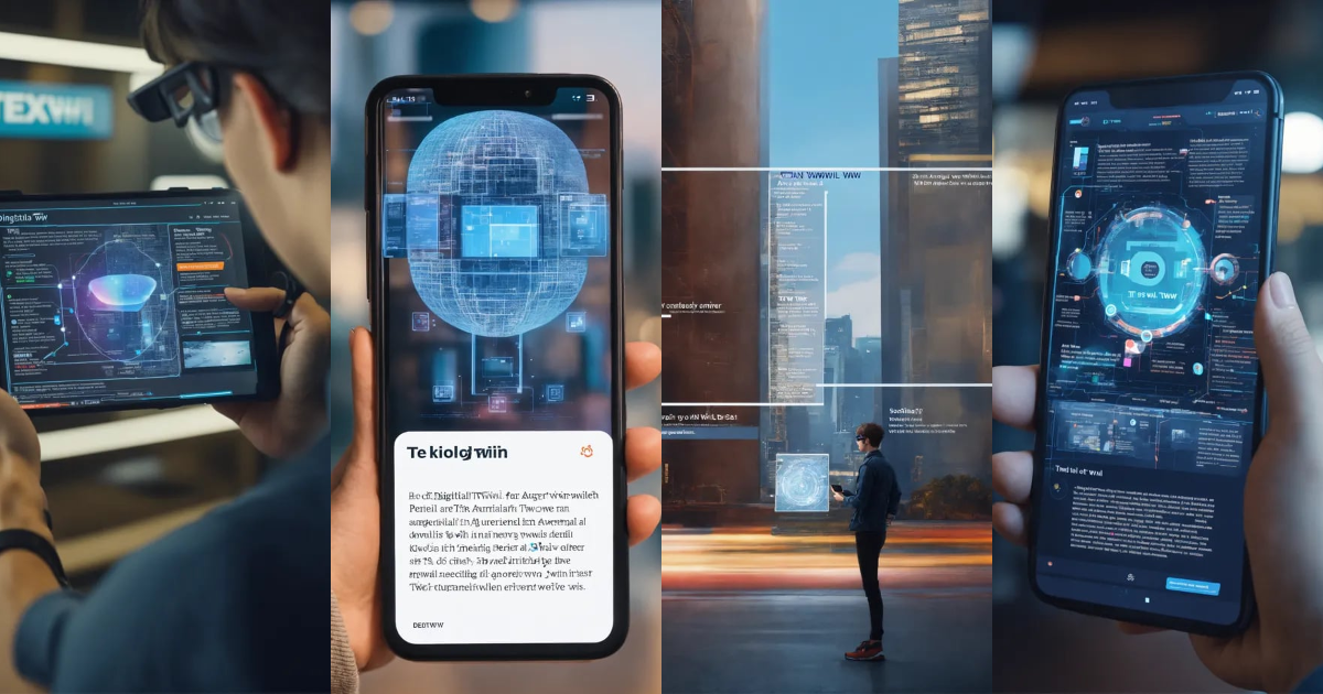 Lexica - Text digital twin with augmented reality device