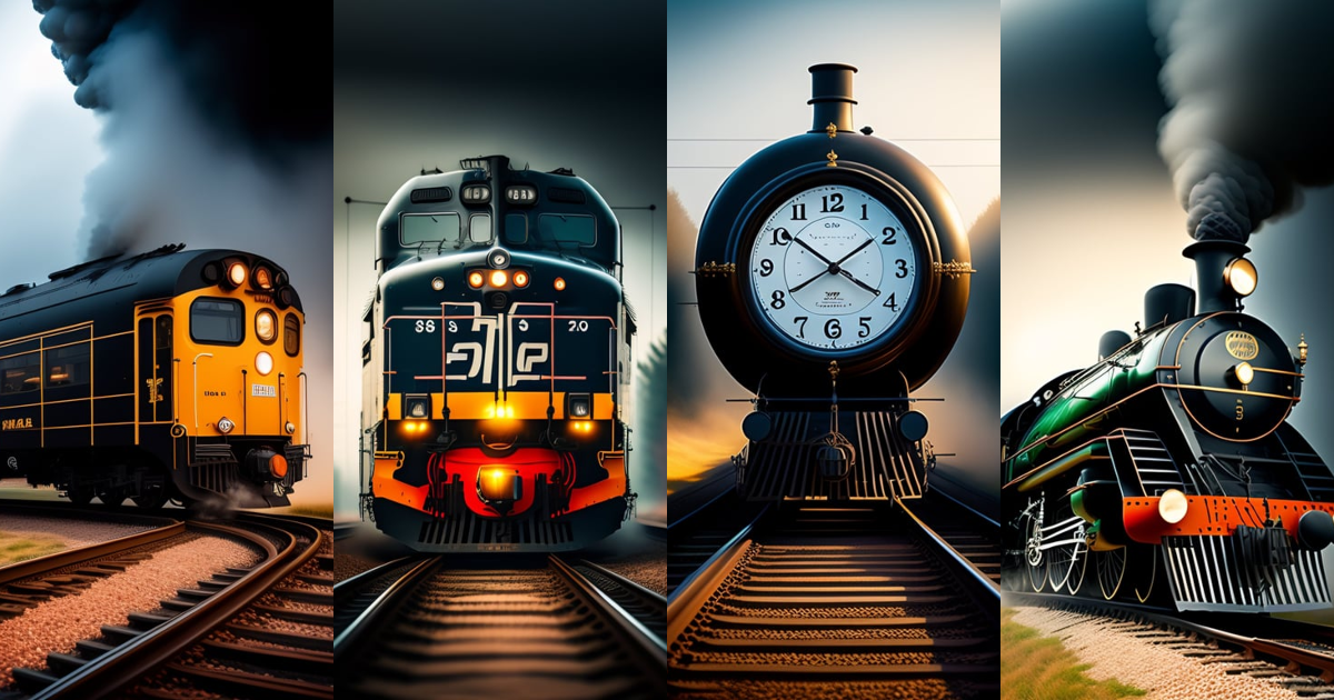 Lexica - Train fog clock
