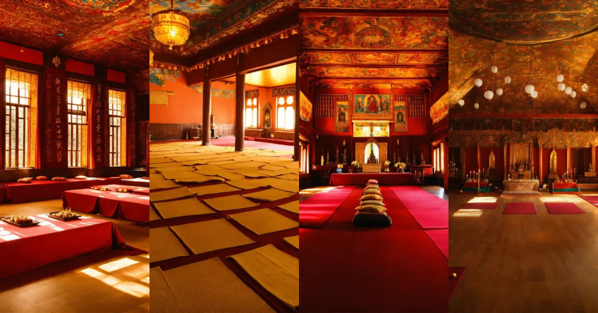 Lexica - Monastery meditation hall