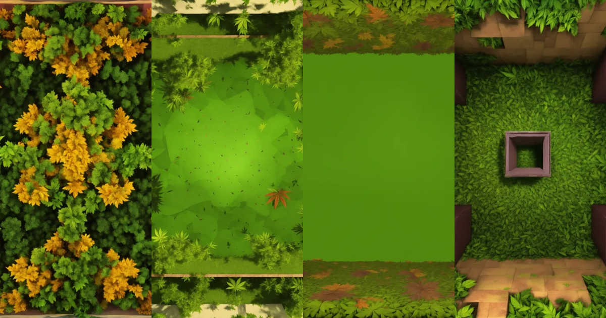 Lexica - A texture for cubemap 3 sides projection with optical illusion ...