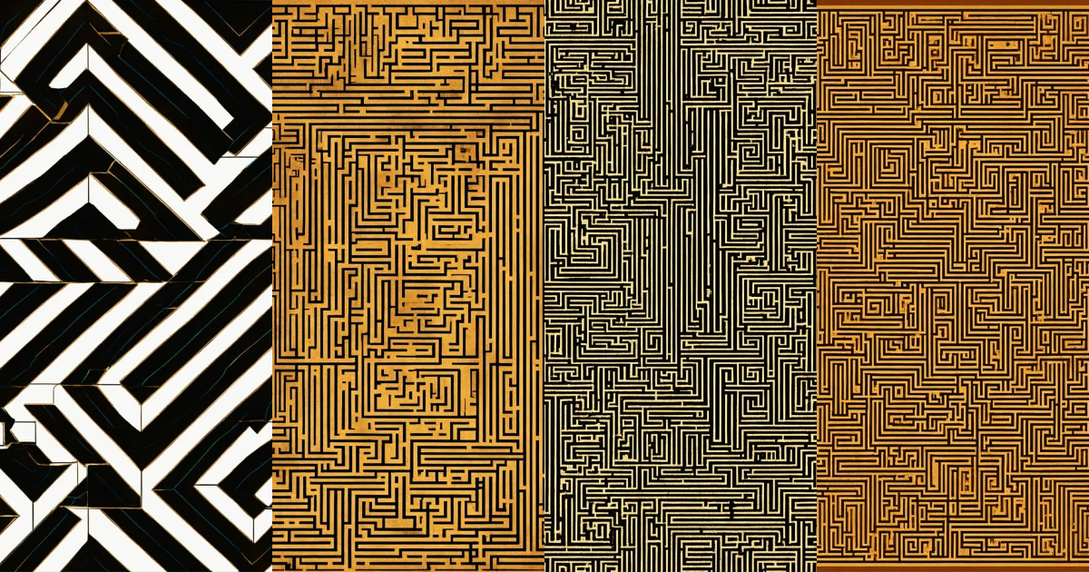 Lexica - Labyrinth pattern
