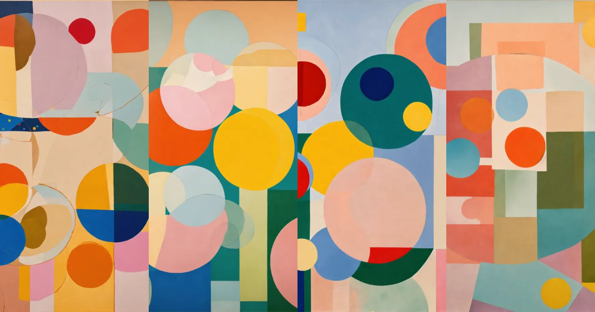 Lexica - A paper collage art by henry matisse in cubism style depicting ...