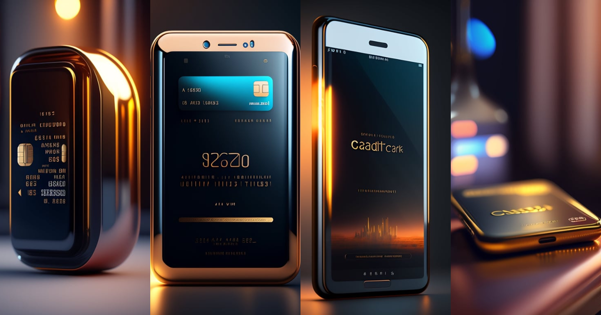 Lexica - Credit card, screen touch, dramatic lighting, elegant, highly ...