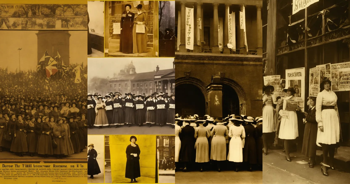 Lexica - 1. Historical images of suffrage movements at a Historical ...