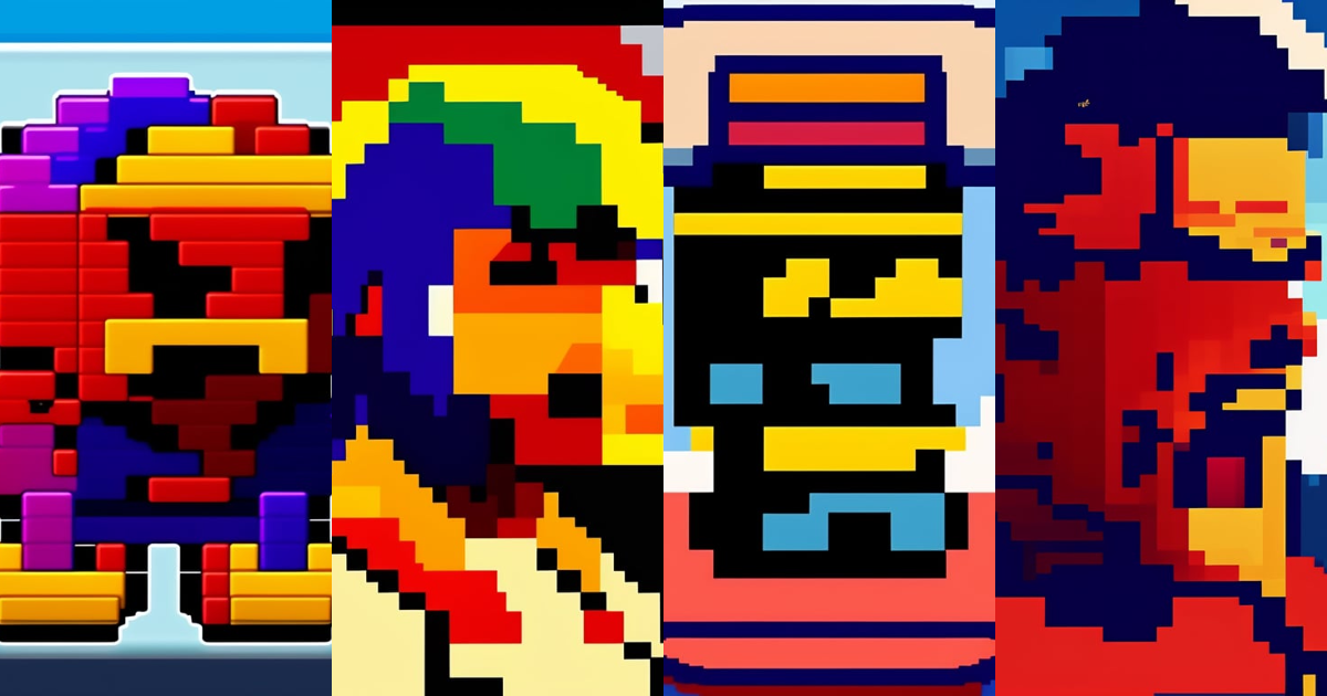 Lexica - Pixel art angry nice looking the best in the wolrd Max
