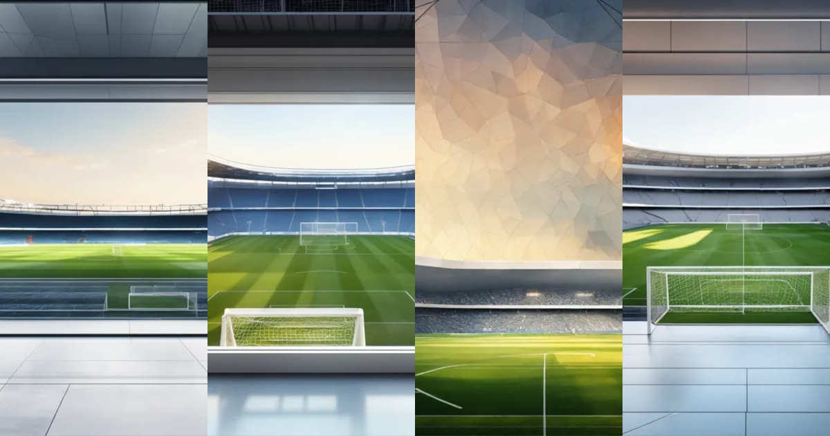 Lexica - A modern and clean white design of a stadium box, big window ...
