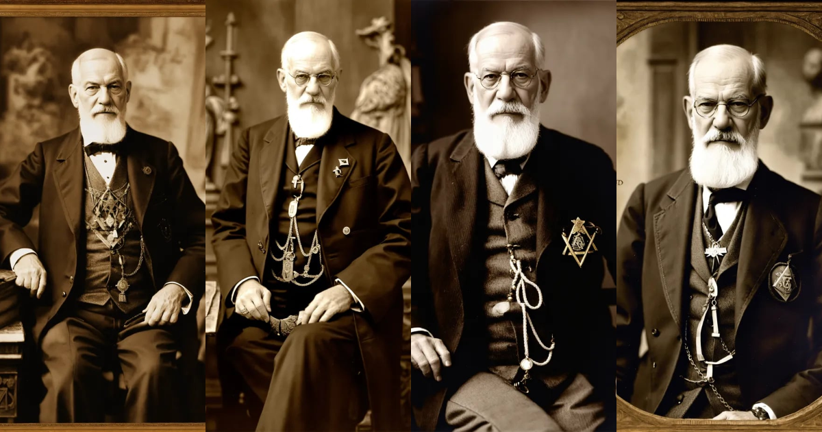 Lexica - Generate a black and white photograph of Sigmund Freud ...