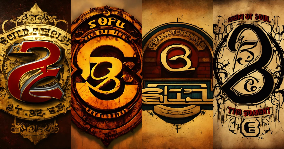 Lexica A high definition cutting edge logo for “623” entertainment