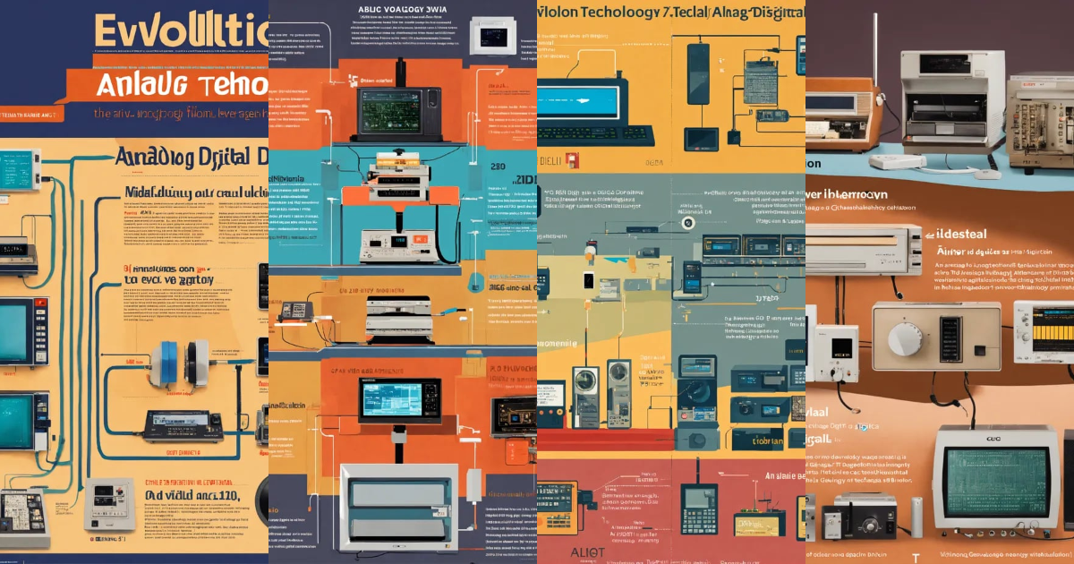 Lexica - Evolution of technology from analog to digital