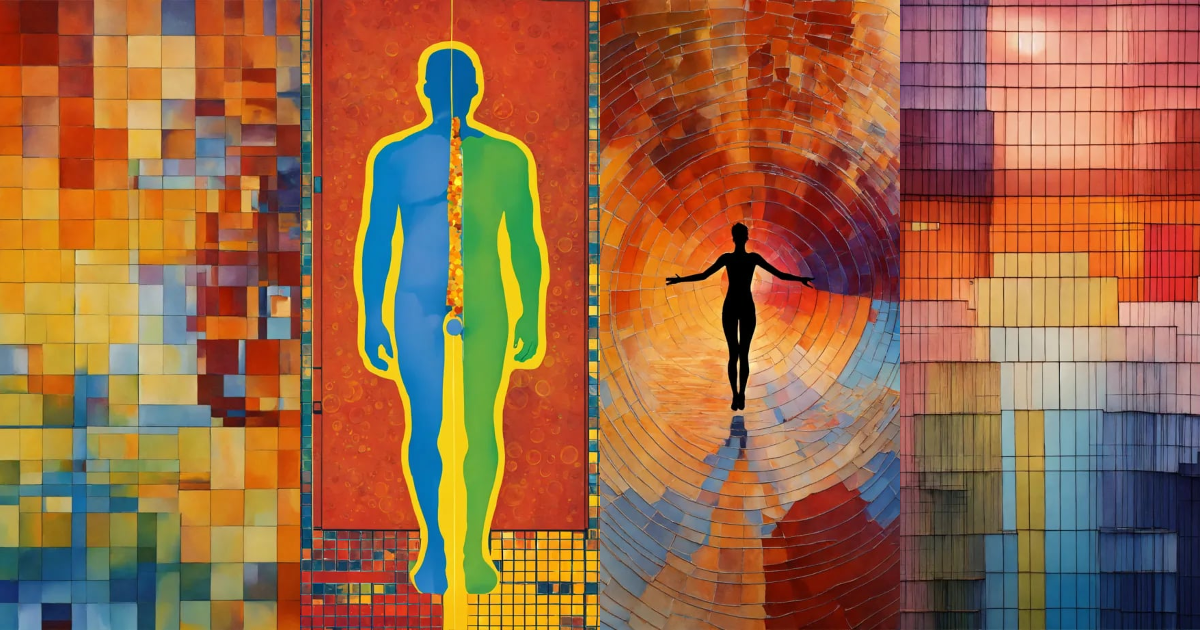 Lexica - An abstract image capturing the meaning of health and wellenss