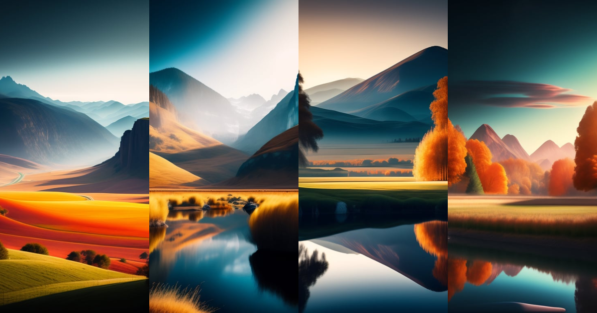 Lexica - Normal landscape
