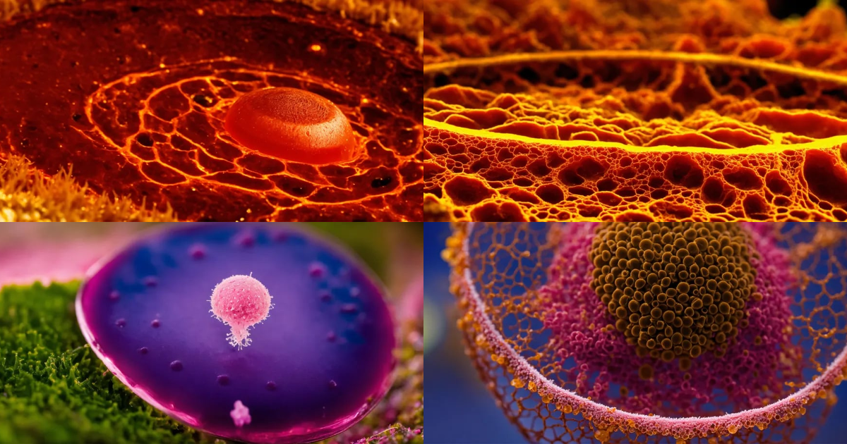 Lexica - Macro shot of a mastocyte