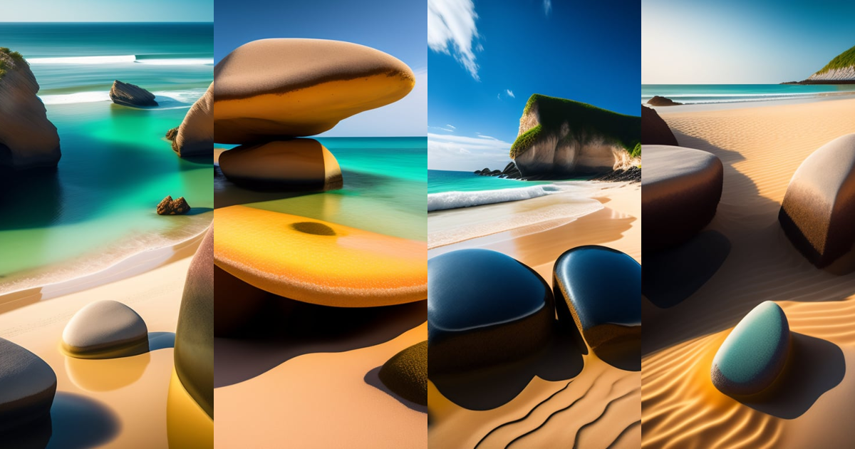 Lexica - Docteur healing rocks on the beach