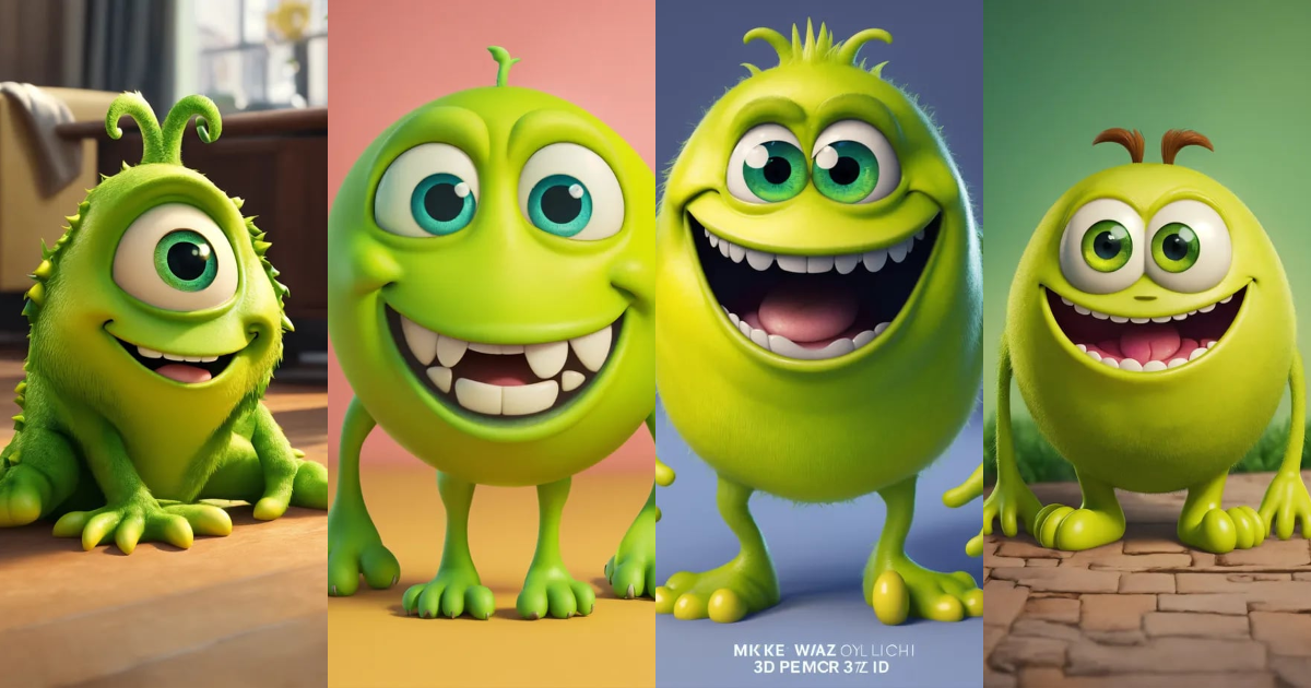 Lexica - 3d realistic emoji with hand and foot look pixar monster inch ...