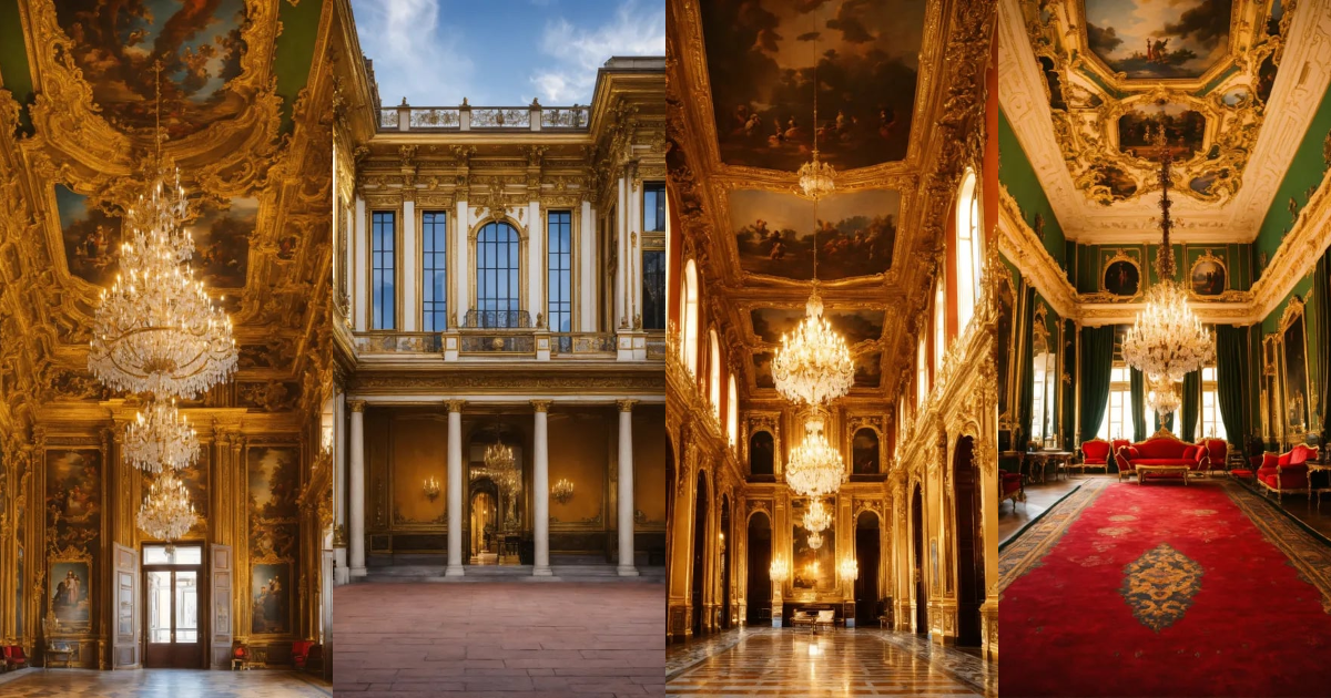 Lexica - A very beautiful royal palace European style
