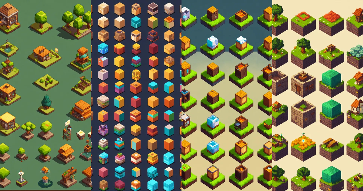 Lexica - Sprite concepts for an AI Core Part. Simple pixel art game ...