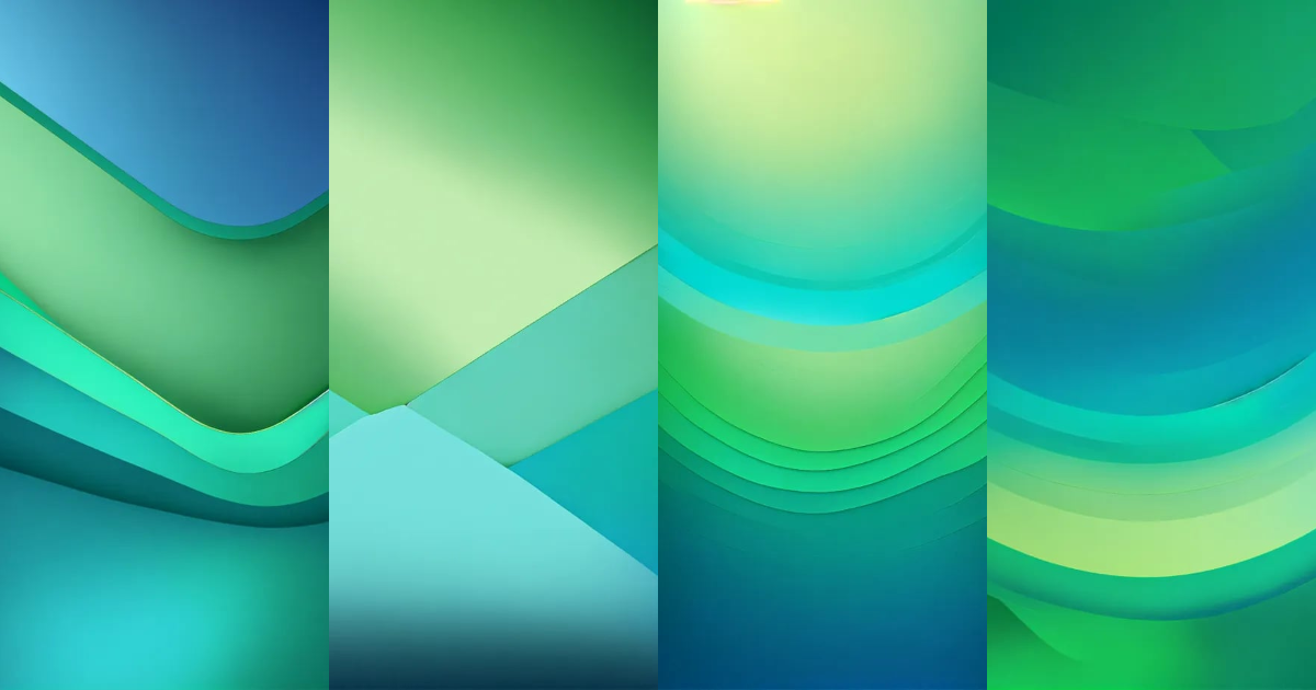 Lexica - Gradients in green and blue background, plain and smooth ...