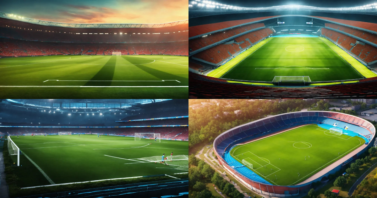 Lexica - Soccer field 8k