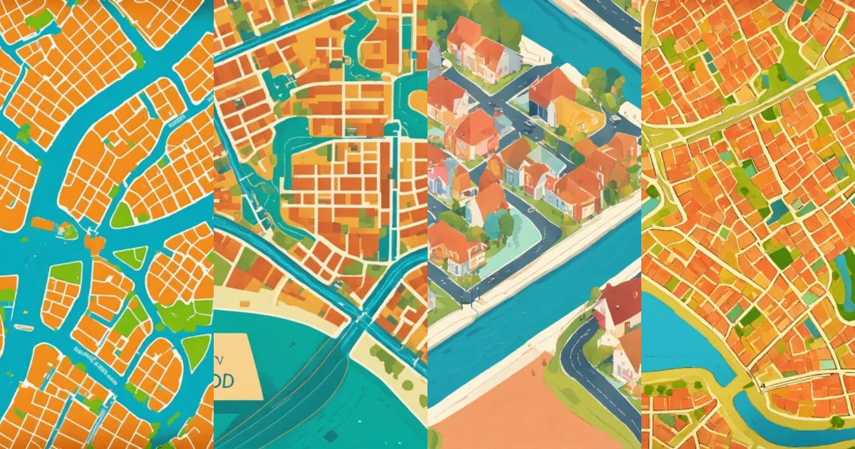 Lexica - Artistic and novel design template with a map of a ...