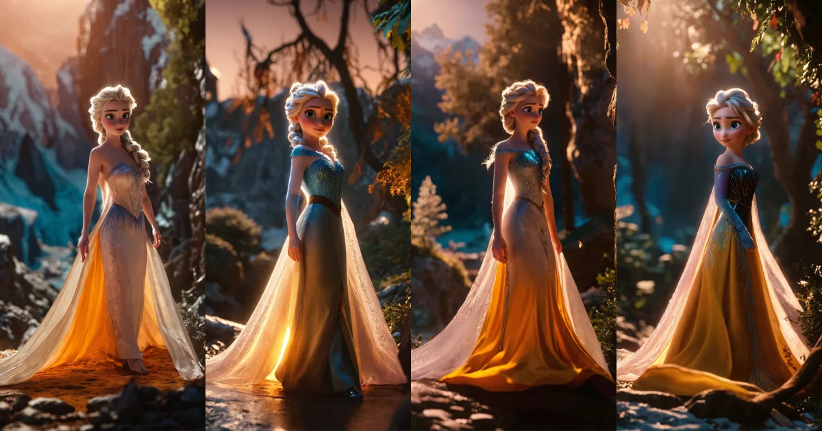 Lexica - Stunning real Elsa, 8k photo, in action, cinematic