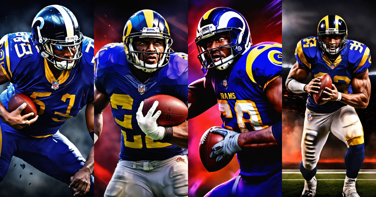 Lexica - High end aggressive nfl football player, photography, dramatic ...