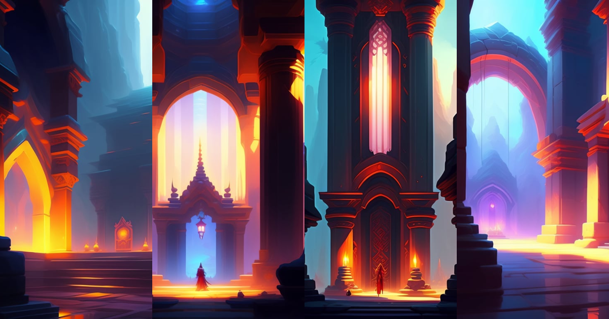 Lexica - Empty ancient temple RPG dungeon, Elden Ring dungeon, official ...