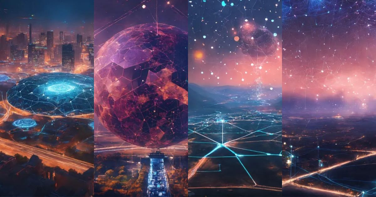 Lexica - A flat artificial intelligence ai network in full scape