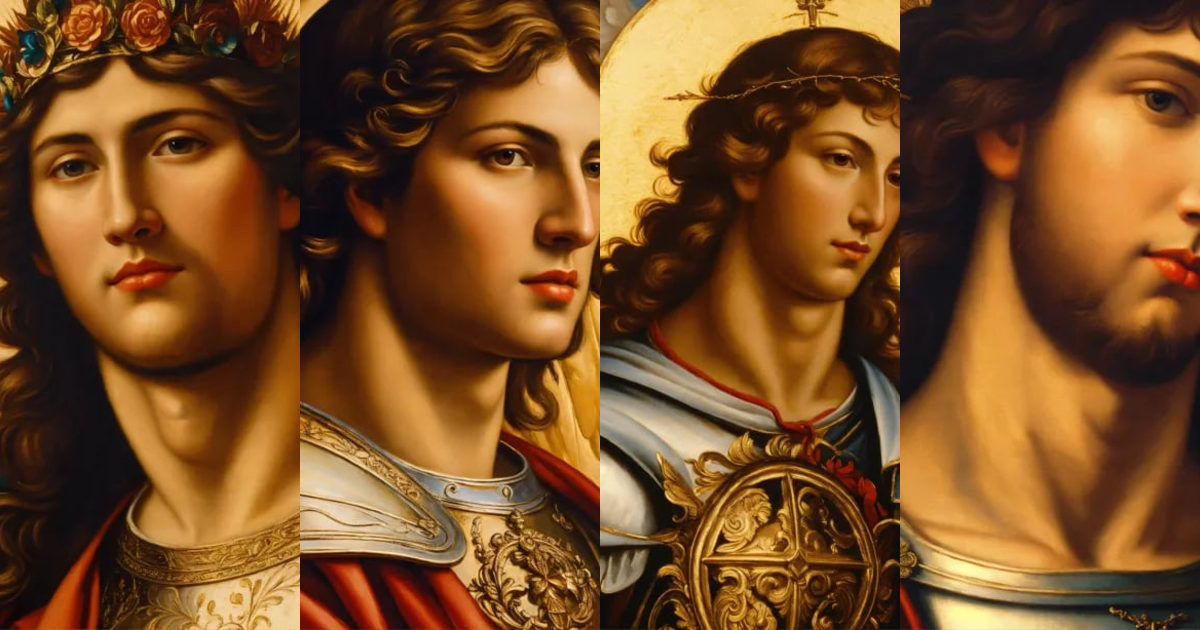 Lexica - Renaissance close up oil painting of saint archangel rafael
