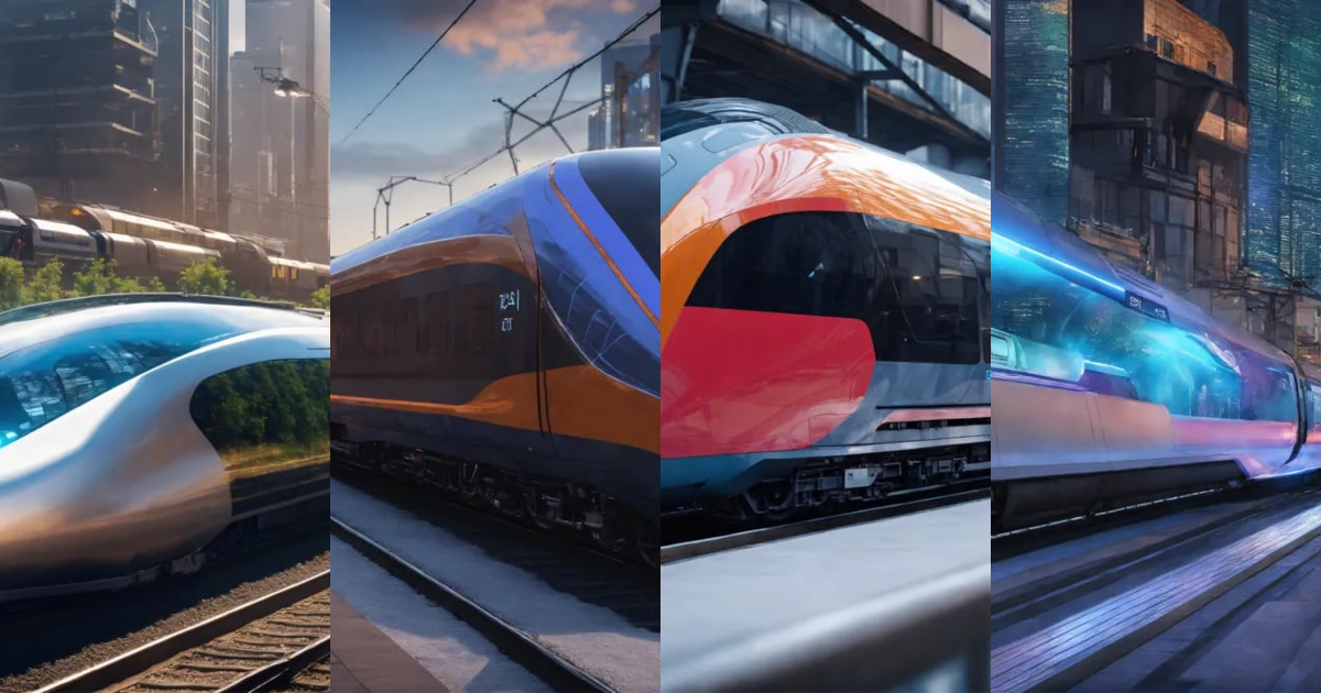 Lexica - Sleeper train of the future running in the city of the future ...