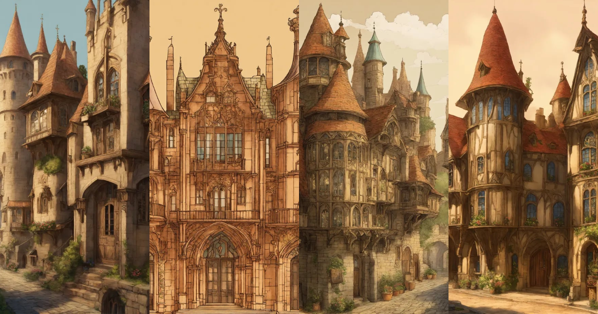 Lexica - Map, medieval or pre-Renaissance aesthetic, architecture ...